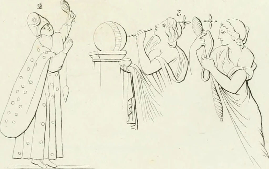 An illustration from Monumenti etruschi o di etrusco nome, 1821, leaf 136