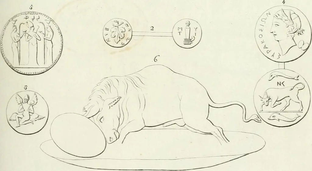 An illustration from Monumenti etruschi o di etrusco nome, 1821, leaf 138