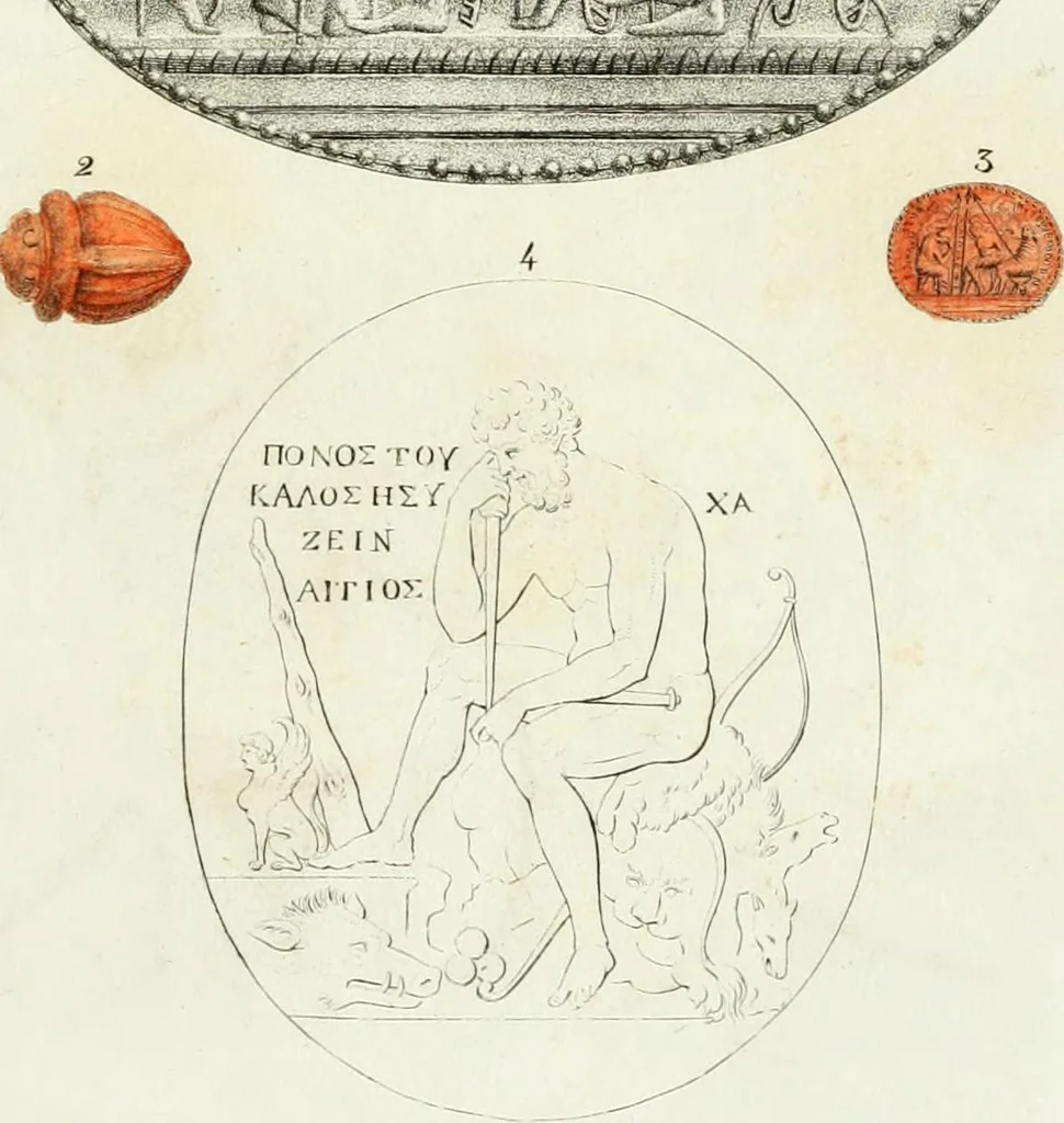 An illustration from Monumenti etruschi o di etrusco nome, 1821, leaf 162