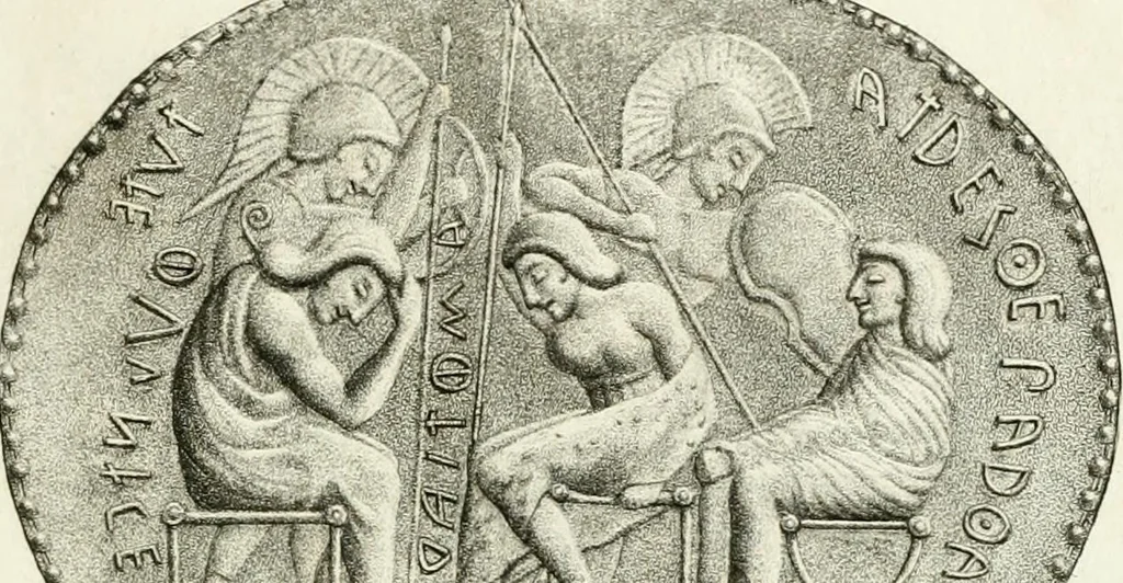 An illustration from Monumenti etruschi o di etrusco nome, 1821, leaf 162