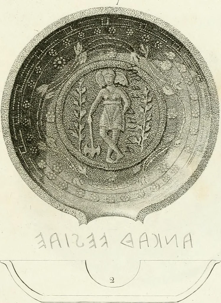 An illustration from Monumenti etruschi o di etrusco nome, 1821, leaf 166