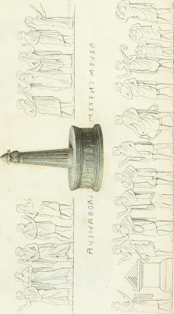 An illustration from Monumenti etruschi o di etrusco nome, 1821, leaf 170