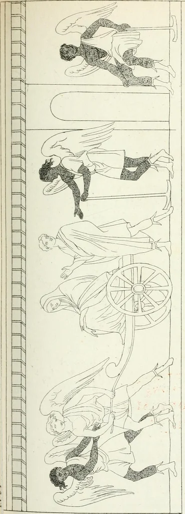 An illustration from Monumenti etruschi o di etrusco nome, 1821, leaf 180