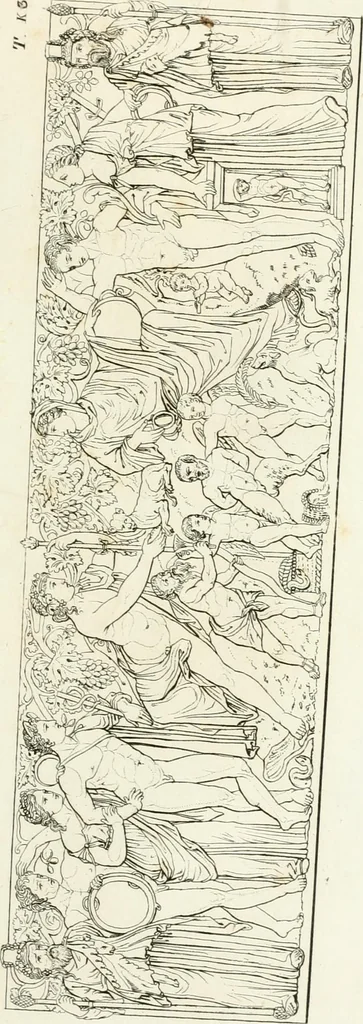 An illustration from Monumenti etruschi o di etrusco nome, 1821, leaf 190