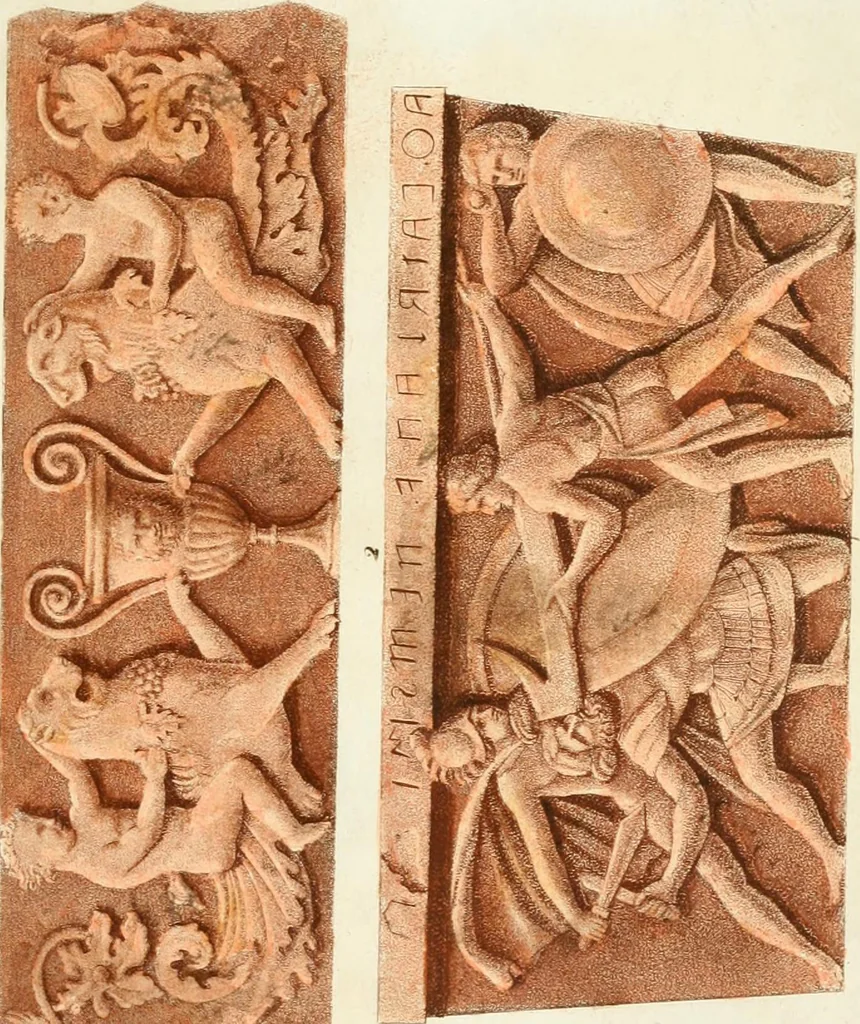 An illustration from Monumenti etruschi o di etrusco nome, 1821, leaf 192