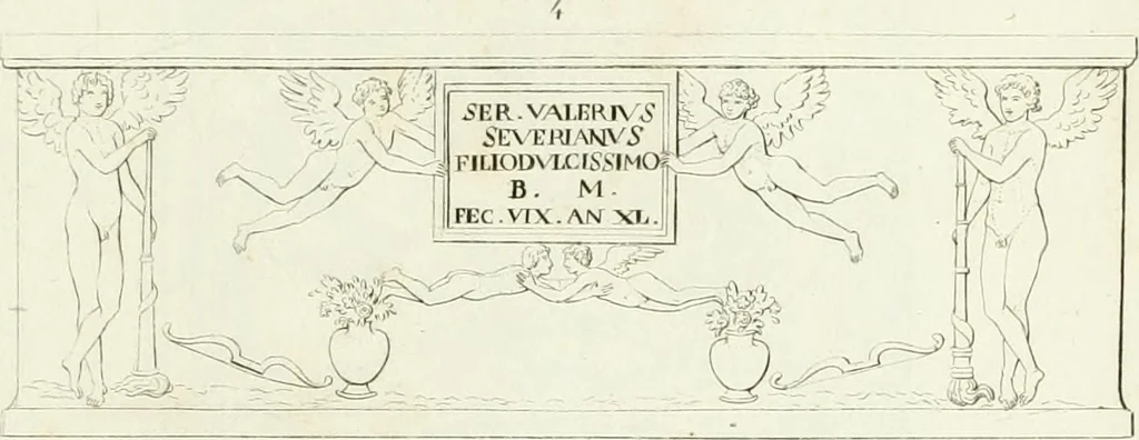 An illustration from Monumenti etruschi o di etrusco nome, 1821, leaf 194