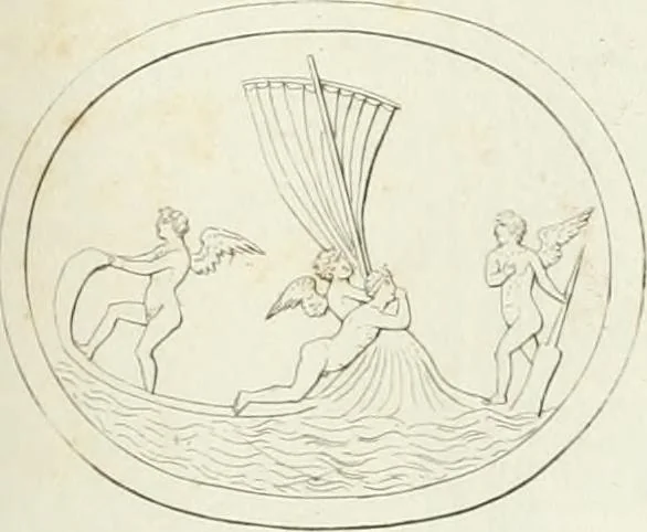 An illustration from Monumenti etruschi o di etrusco nome, 1821, leaf 194