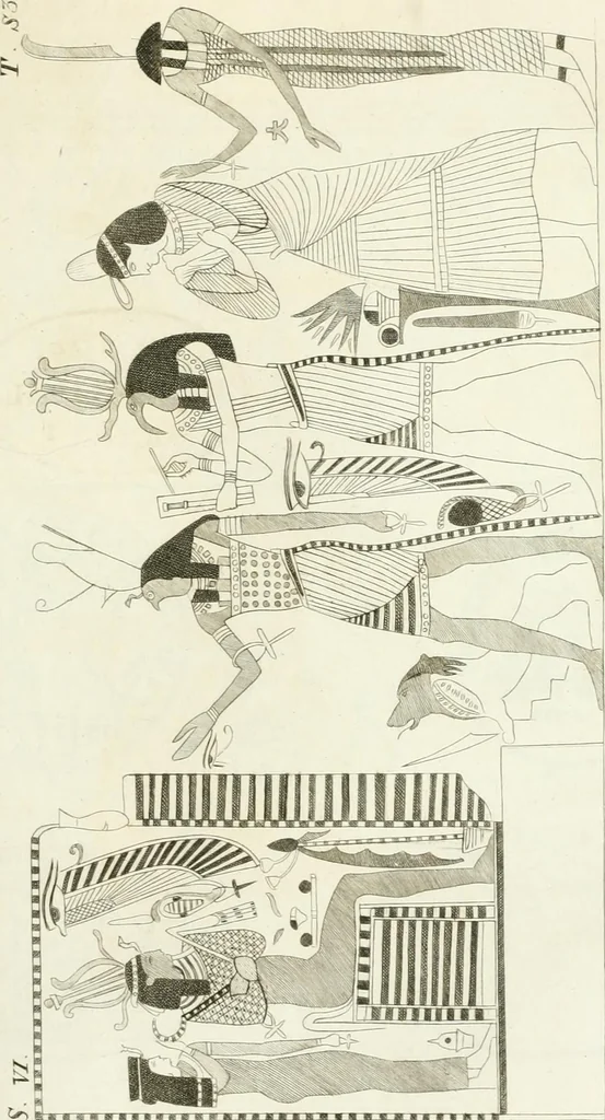 An illustration from Monumenti etruschi o di etrusco nome, 1821, leaf 206