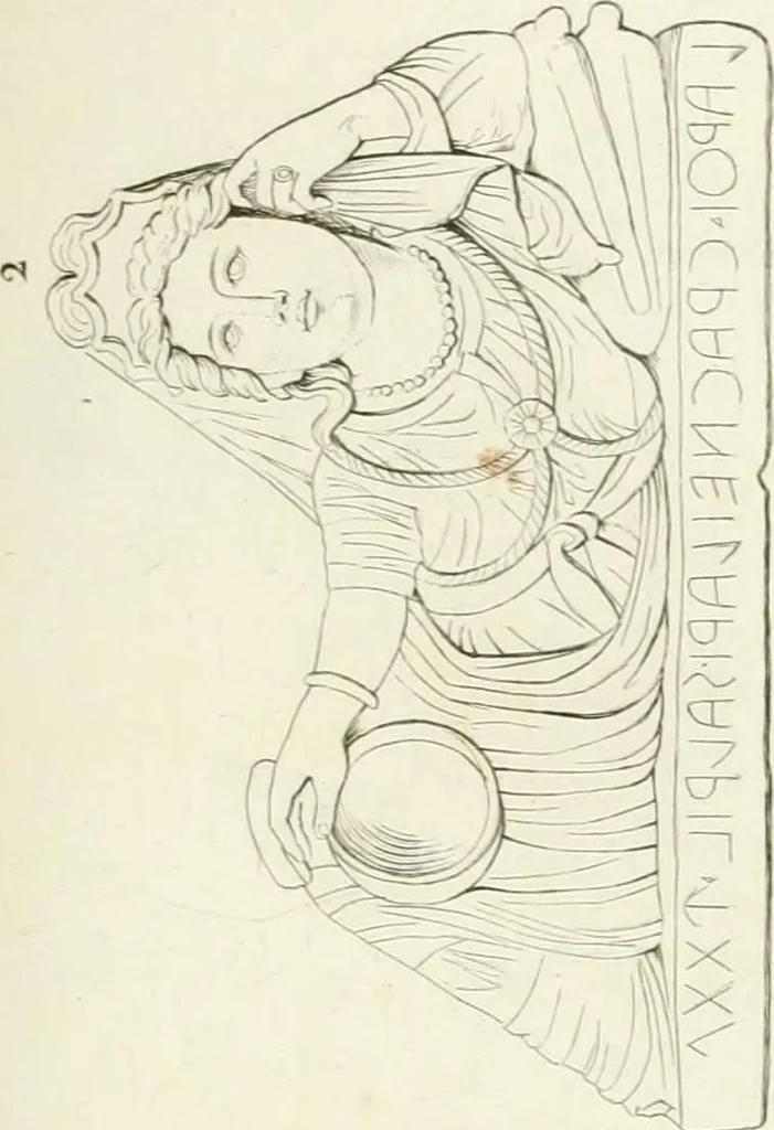 An illustration from Monumenti etruschi o di etrusco nome, 1821, leaf 210