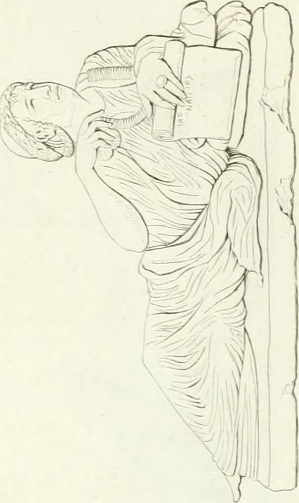 An illustration from Monumenti etruschi o di etrusco nome, 1821, leaf 210