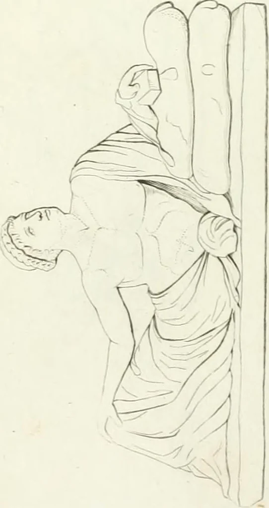An illustration from Monumenti etruschi o di etrusco nome, 1821, leaf 210