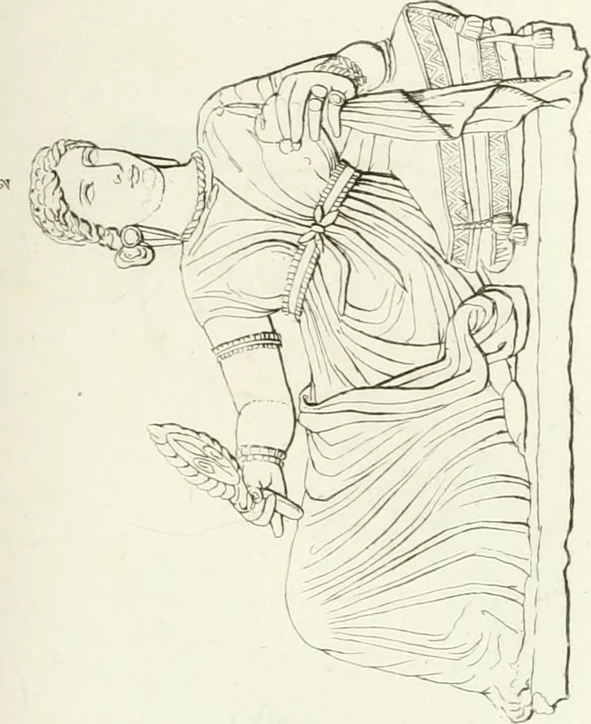 An illustration from Monumenti etruschi o di etrusco nome, 1821, leaf 212