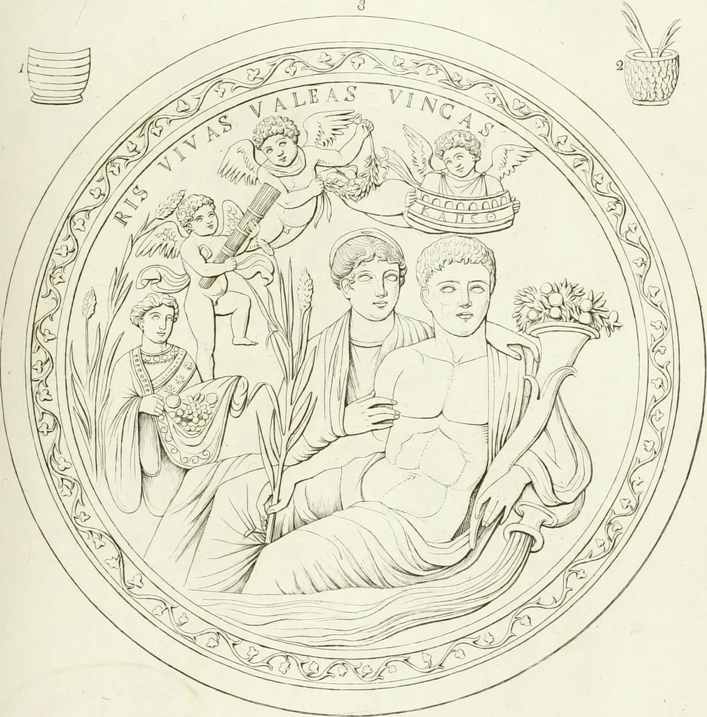 An illustration from Monumenti etruschi o di etrusco nome, 1821, leaf 218