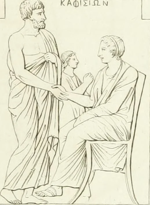 An illustration from Monumenti etruschi o di etrusco nome, 1821, leaf 222
