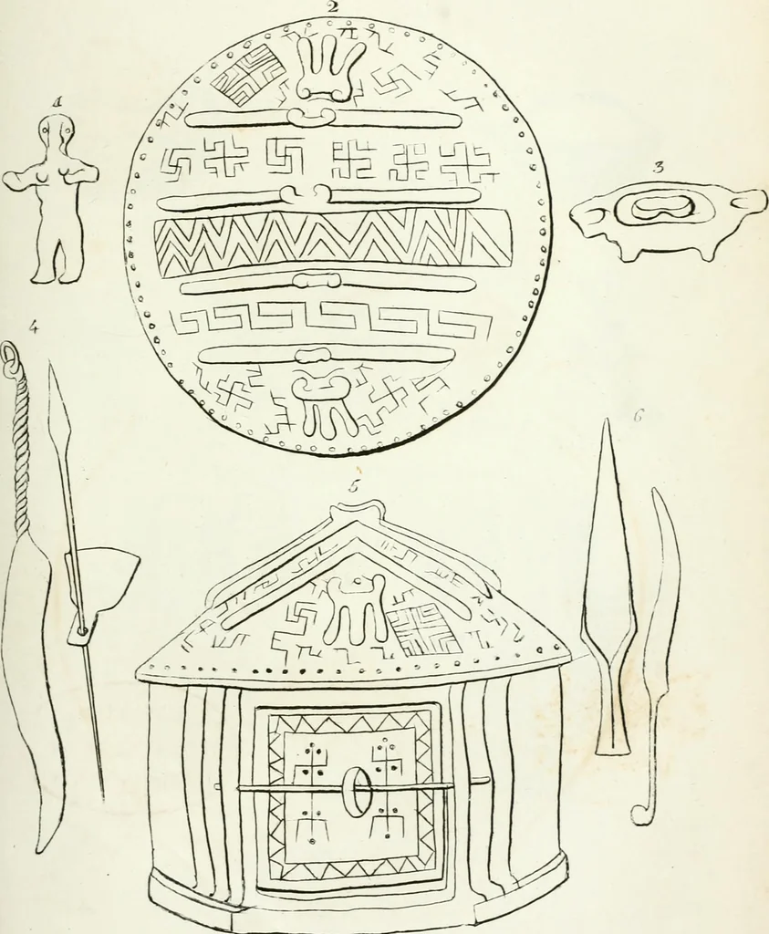 An illustration from Monumenti etruschi o di etrusco nome, 1821, leaf 226
