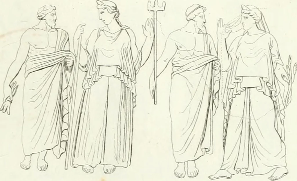 An illustration from Monumenti etruschi o di etrusco nome, 1821, leaf 250