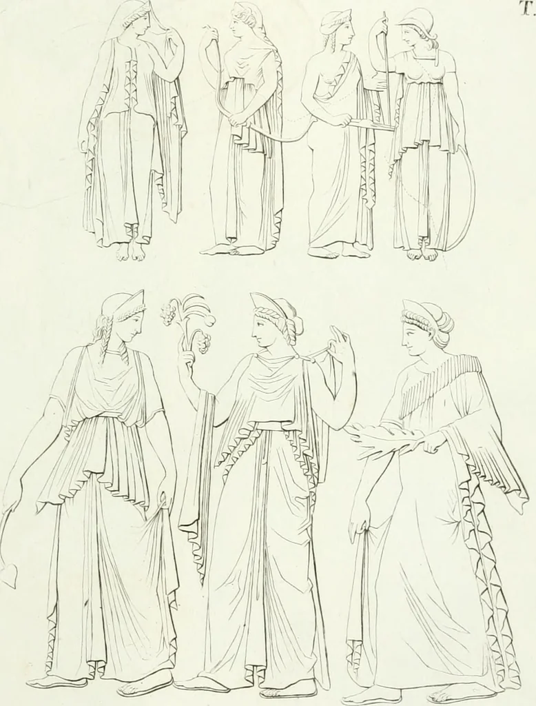 An illustration from Monumenti etruschi o di etrusco nome, 1821, leaf 254