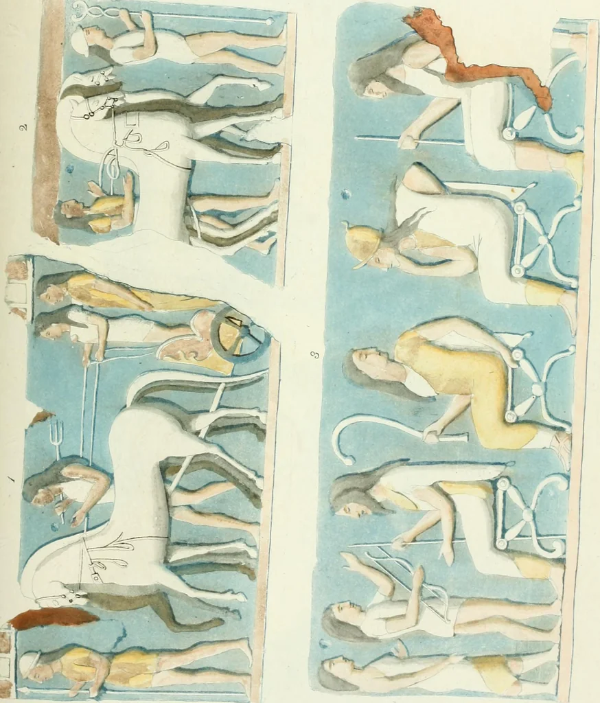An illustration from Monumenti etruschi o di etrusco nome, 1821, leaf 260