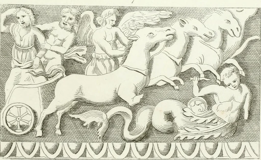 An illustration from Monumenti etruschi o di etrusco nome, 1821, leaf 274