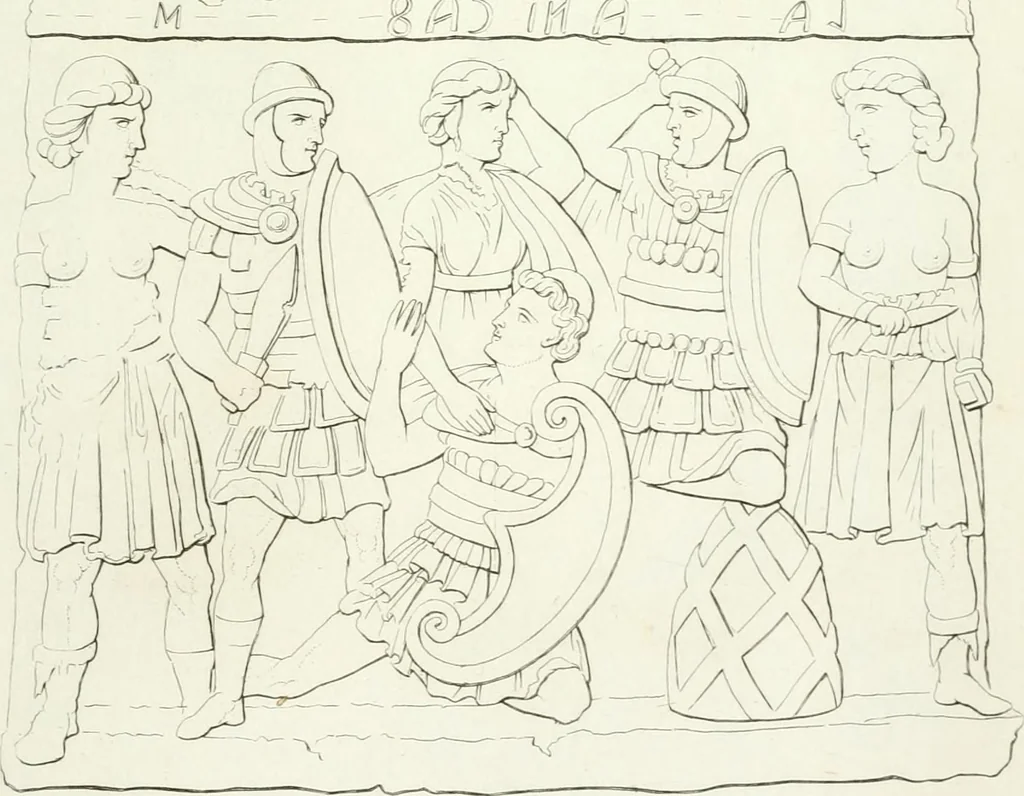 An illustration from Monumenti etruschi o di etrusco nome, 1821, leaf 278