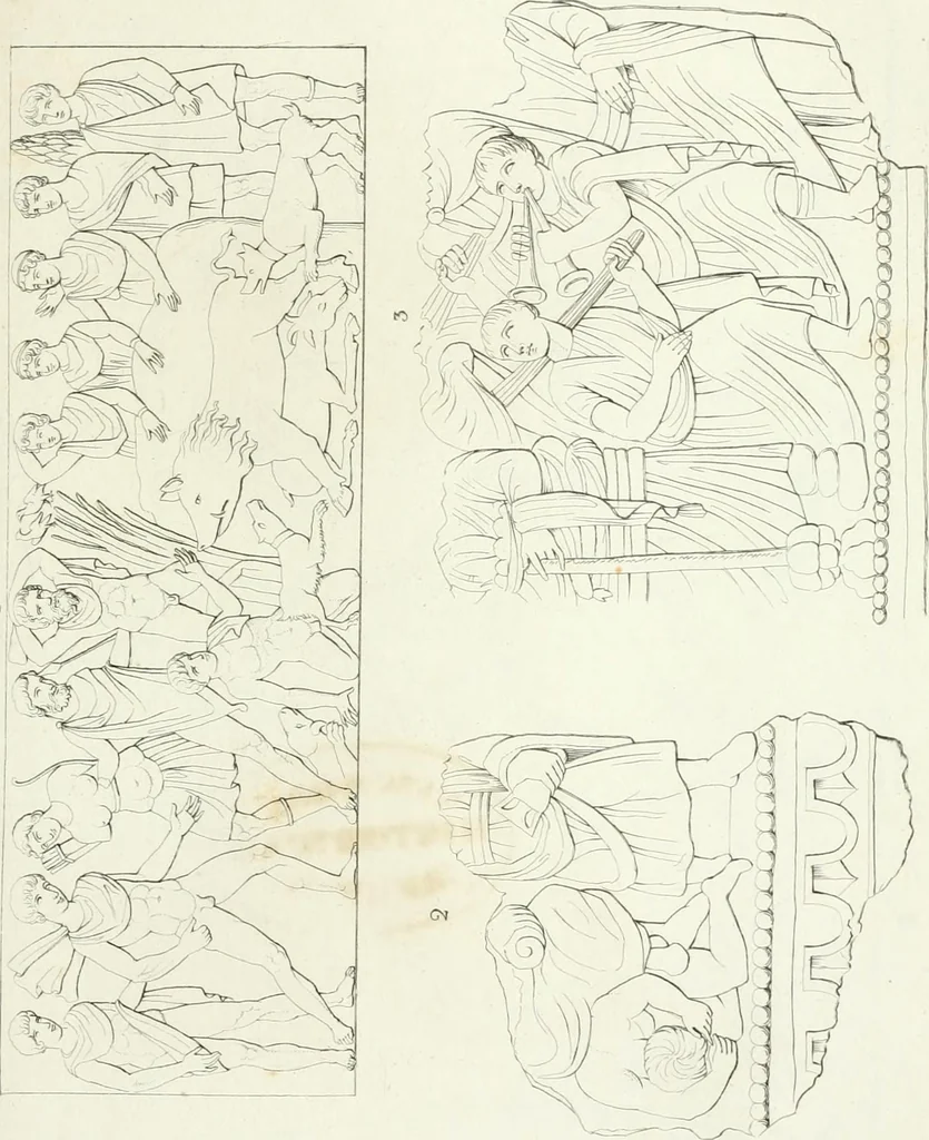 An illustration from Monumenti etruschi o di etrusco nome, 1821, leaf 292