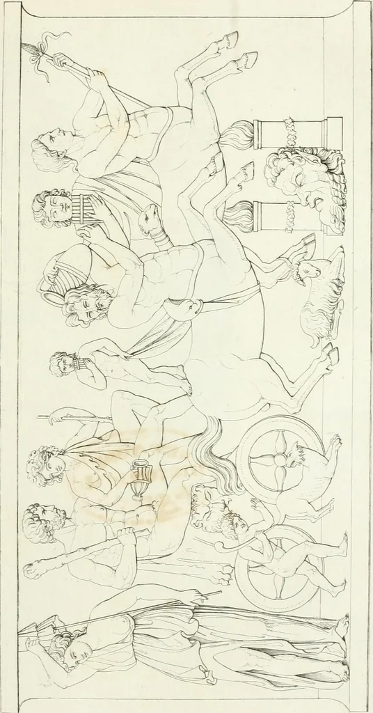 An illustration from Monumenti etruschi o di etrusco nome, 1821, leaf 294