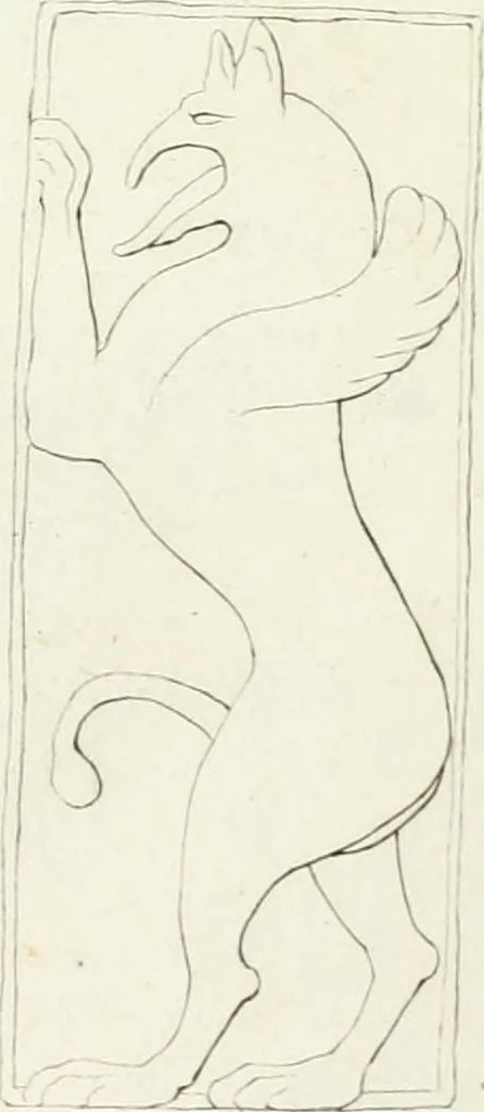 An illustration from Monumenti etruschi o di etrusco nome, 1821, leaf 296