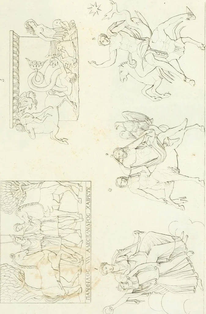 An illustration from Monumenti etruschi o di etrusco nome, 1821, leaf 300