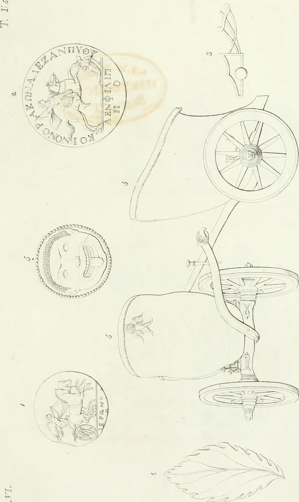 An illustration from Monumenti etruschi o di etrusco nome, 1821, leaf 306