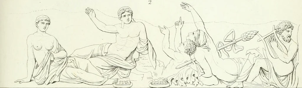 An illustration from Monumenti etruschi o di etrusco nome, 1821, leaf 310
