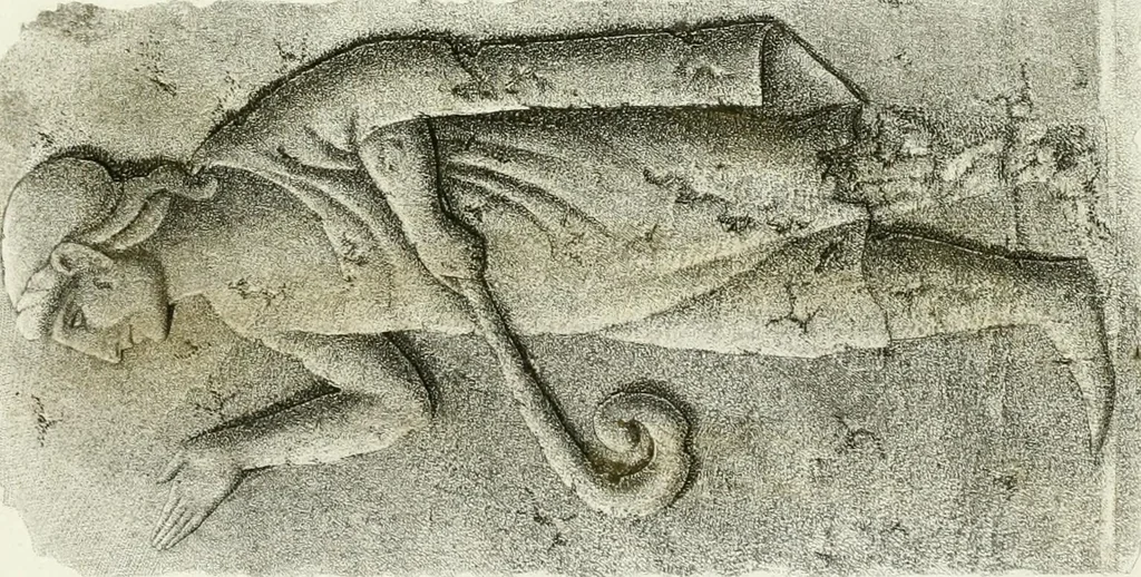 An illustration from Monumenti etruschi o di etrusco nome, 1821, leaf 318