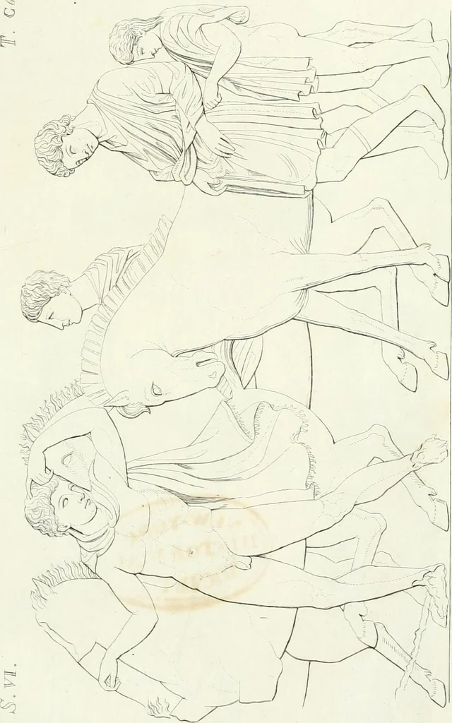 An illustration from Monumenti etruschi o di etrusco nome, 1821, leaf 320