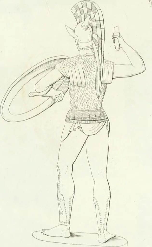 An illustration from Monumenti etruschi o di etrusco nome, 1821, leaf 324