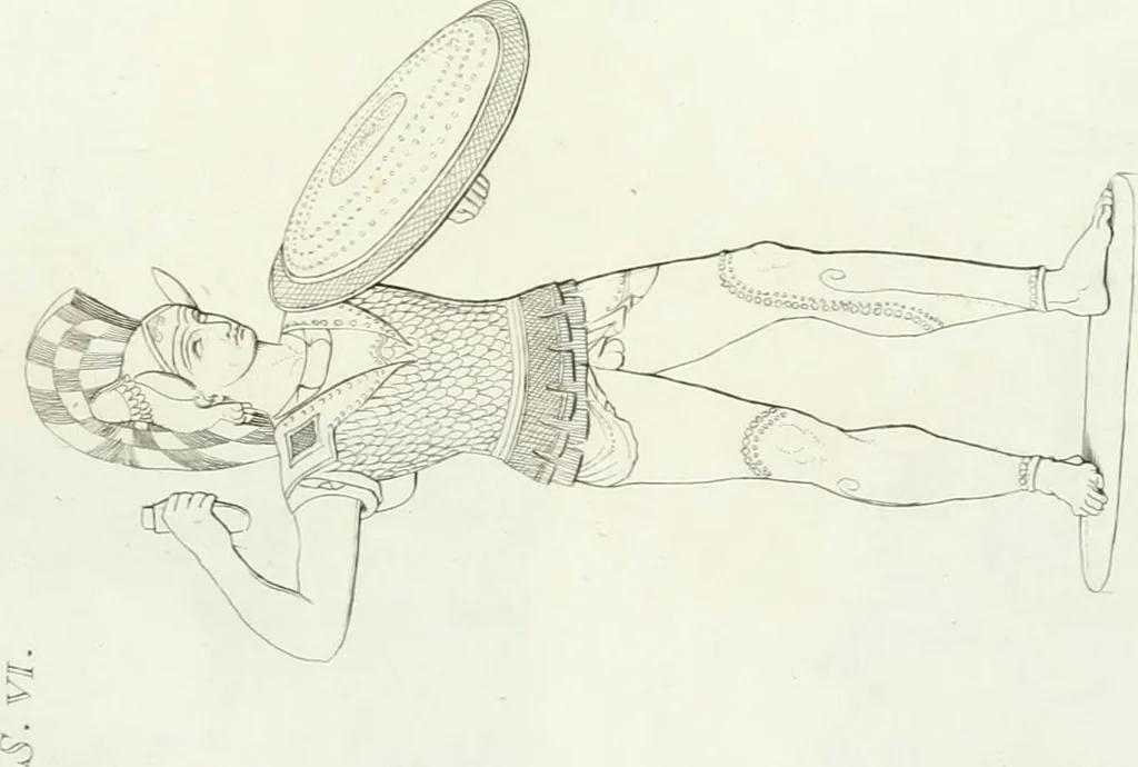 An illustration from Monumenti etruschi o di etrusco nome, 1821, leaf 324