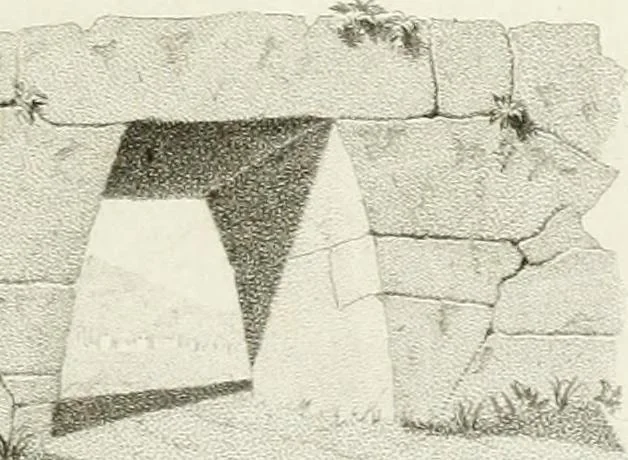 An illustration from Monumenti etruschi o di etrusco nome, 1821, leaf 326