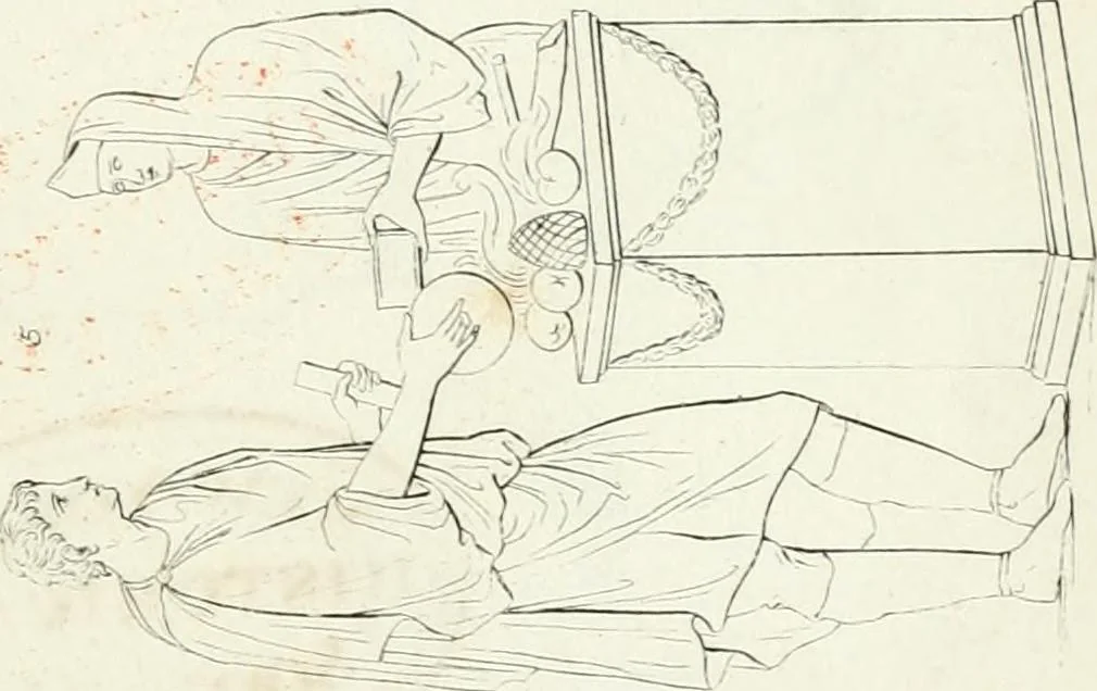 An illustration from Monumenti etruschi o di etrusco nome, 1821, leaf 90