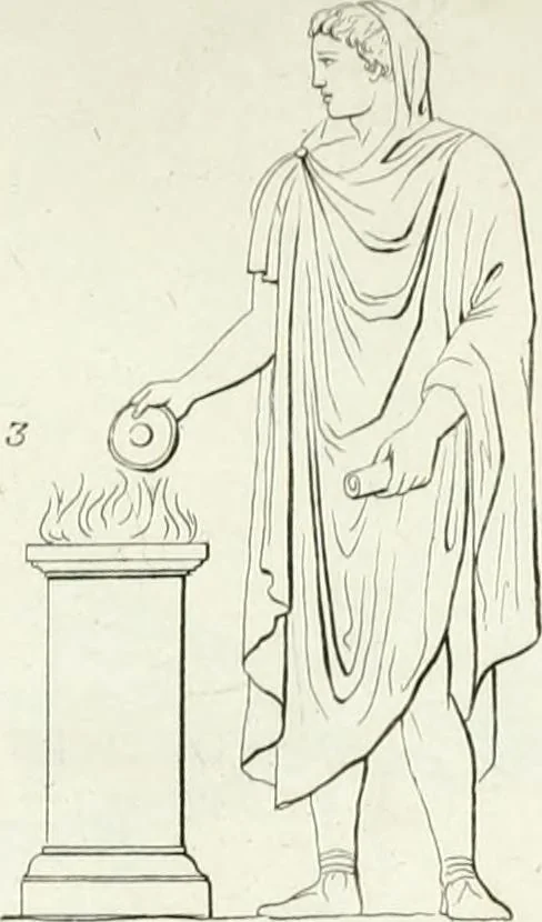 An illustration from Monumenti etruschi o di etrusco nome, 1821, leaf 94
