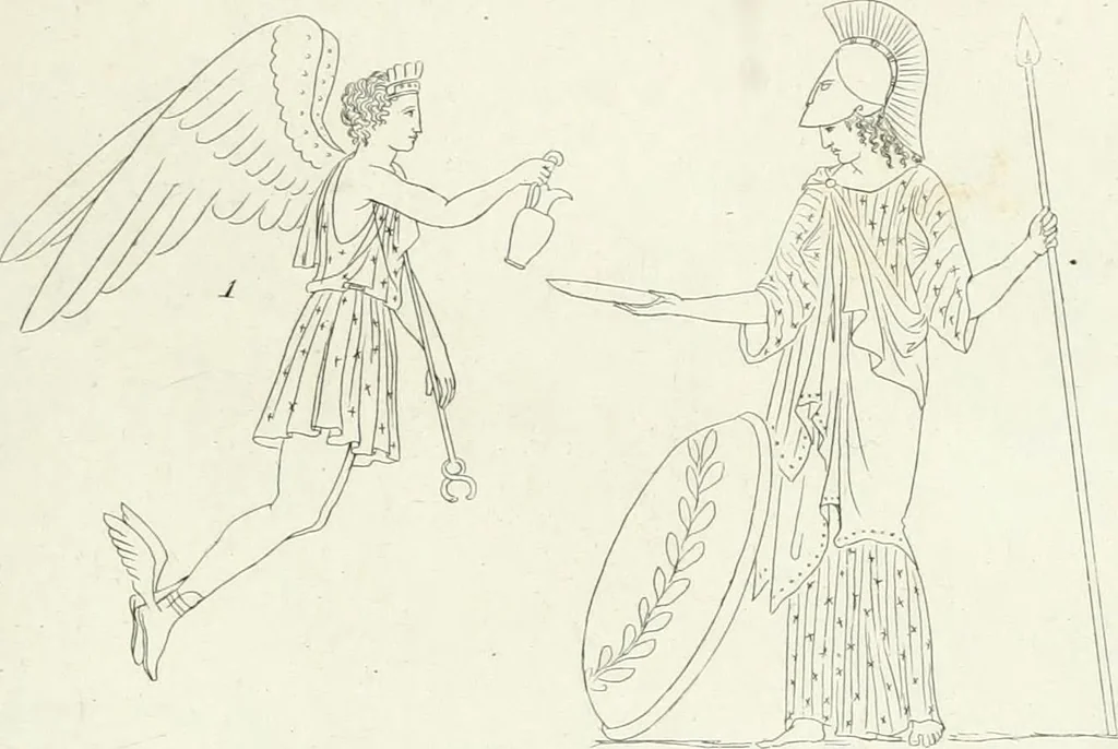 An illustration from Monumenti etruschi o di etrusco nome, 1821, leaf 96