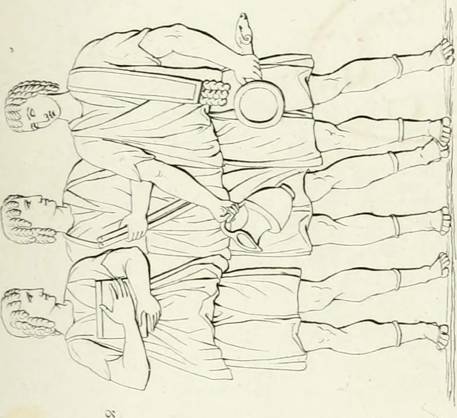 An illustration from Monumenti etruschi o di etrusco nome, 1821, leaf 98