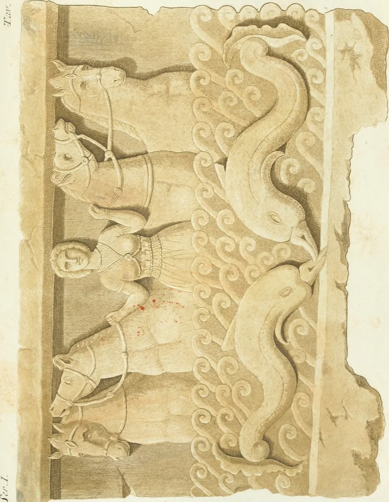 An illustration from Monumenti etruschi o di etrusco nome, 1821, leaf 436