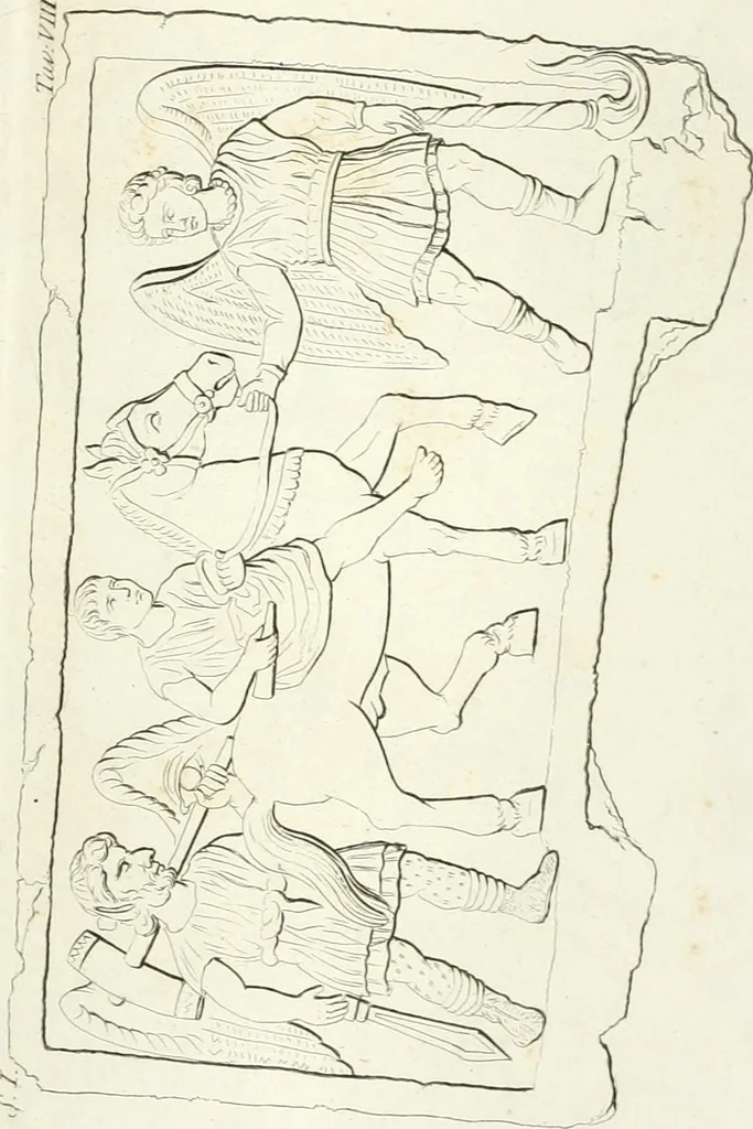 An illustration from Monumenti etruschi o di etrusco nome, 1821, leaf 442