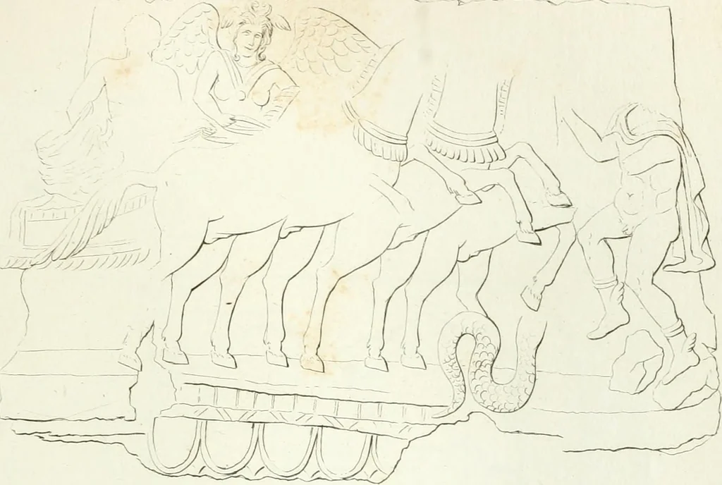 An illustration from Monumenti etruschi o di etrusco nome, 1821, leaf 444