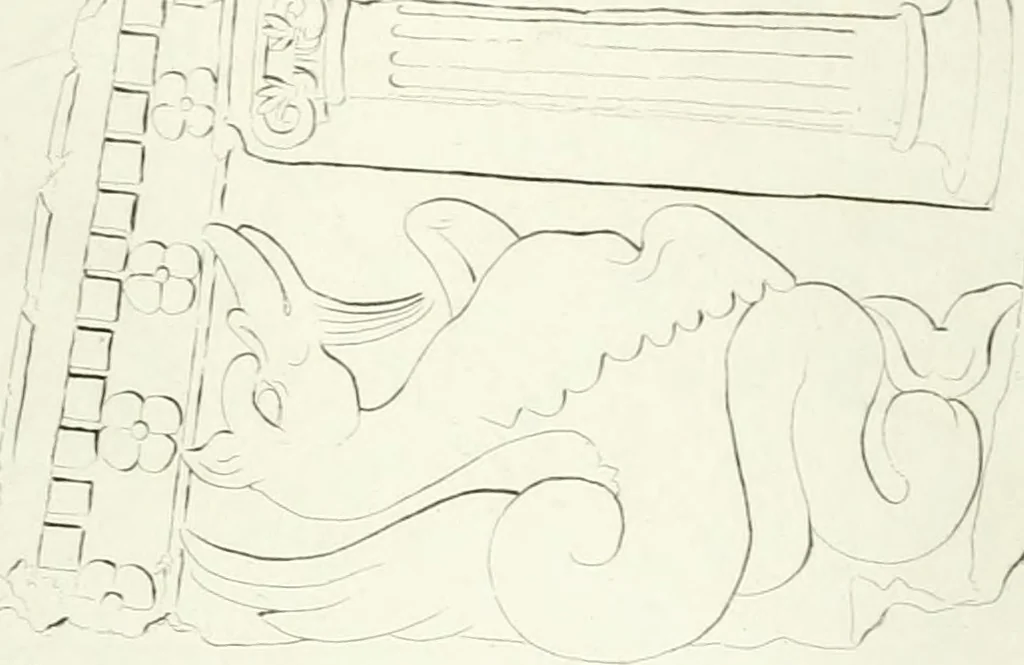 An illustration from Monumenti etruschi o di etrusco nome, 1821, leaf 458