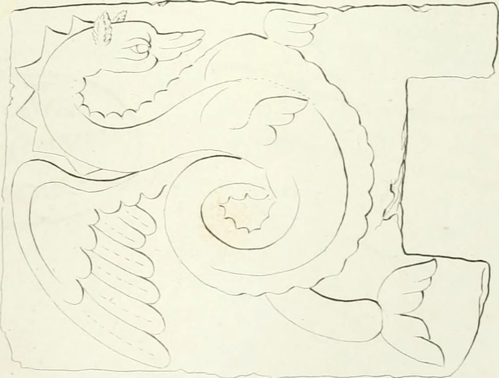 An illustration from Monumenti etruschi o di etrusco nome, 1821, leaf 458