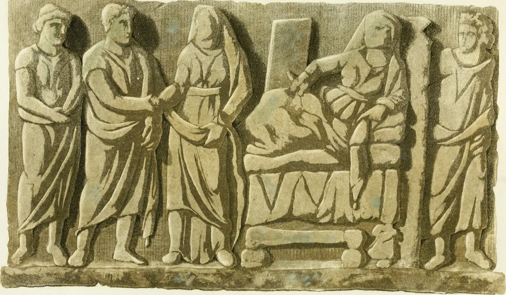 An illustration from Monumenti etruschi o di etrusco nome, 1821, leaf 466