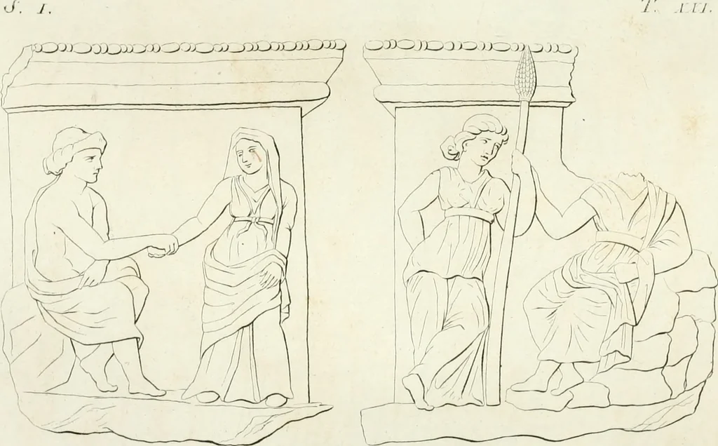 An illustration from Monumenti etruschi o di etrusco nome, 1821, leaf 468
