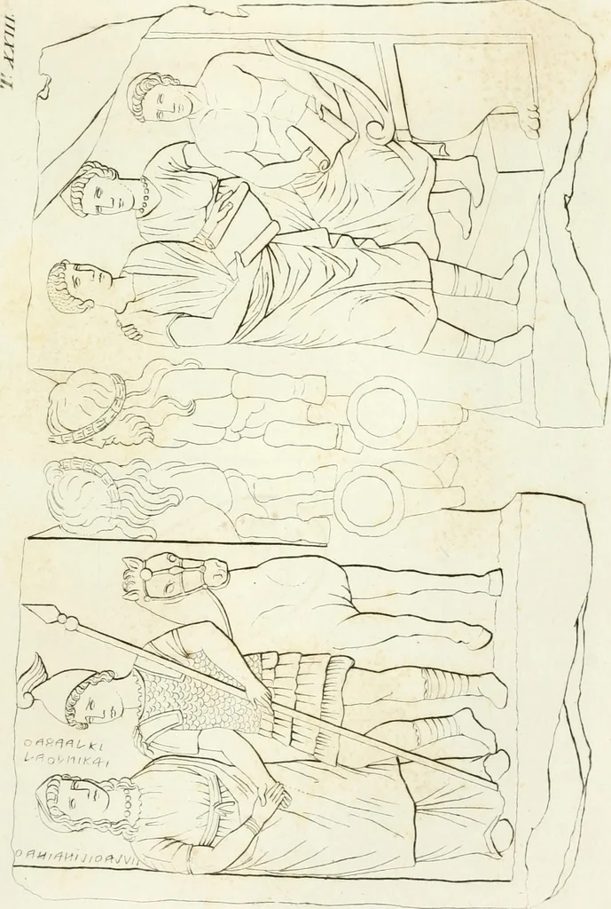 An illustration from Monumenti etruschi o di etrusco nome, 1821, leaf 472