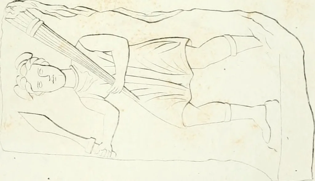 An illustration from Monumenti etruschi o di etrusco nome, 1821, leaf 486