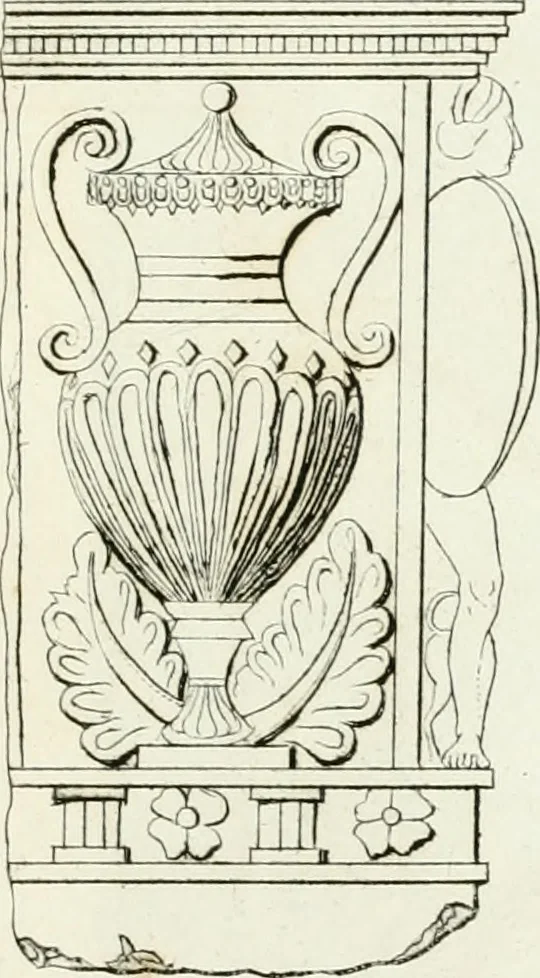An illustration from Monumenti etruschi o di etrusco nome, 1821, leaf 506
