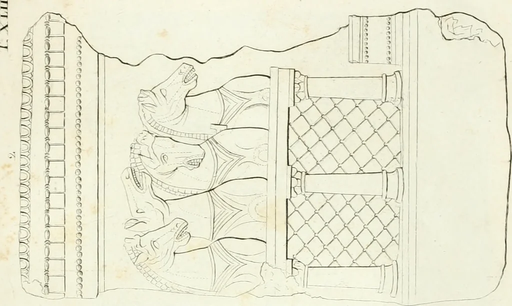 An illustration from Monumenti etruschi o di etrusco nome, 1821, leaf 512